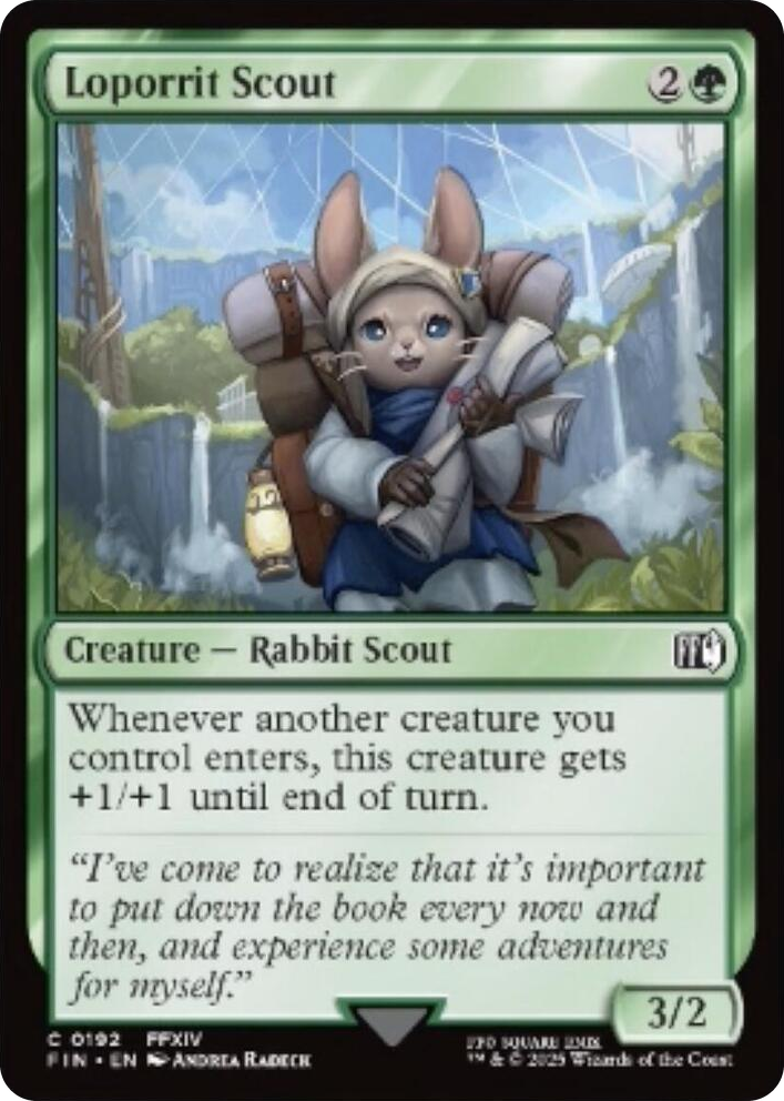 0192 Loporrit Scout C FINAL FANTASY