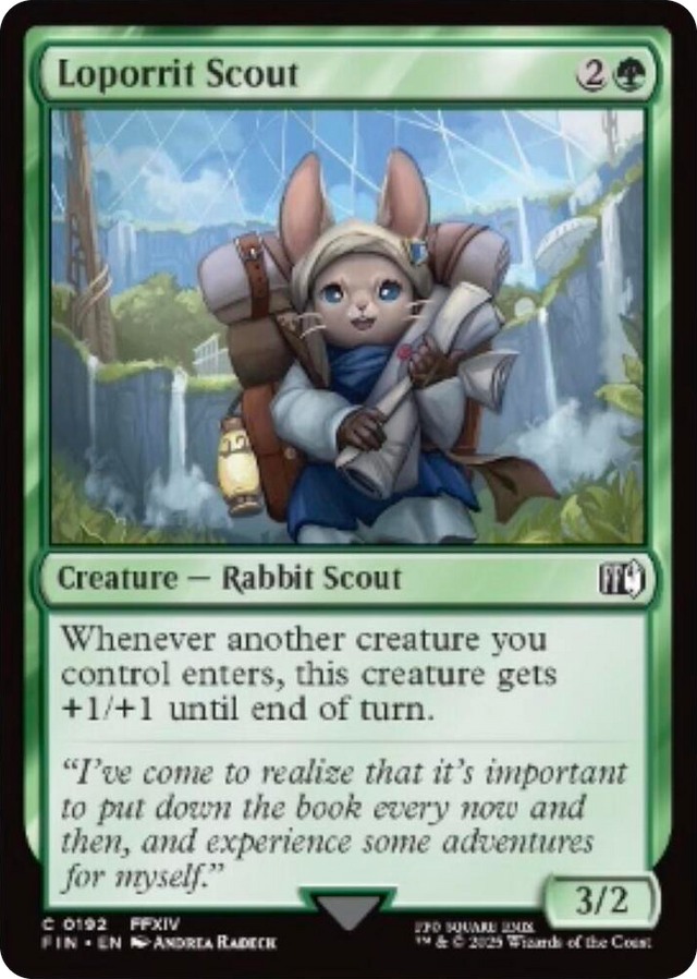 0192 Loporrit Scout C FINAL FANTASY