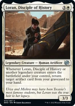 0013 Loran, Disciple of History U The Brothers' War