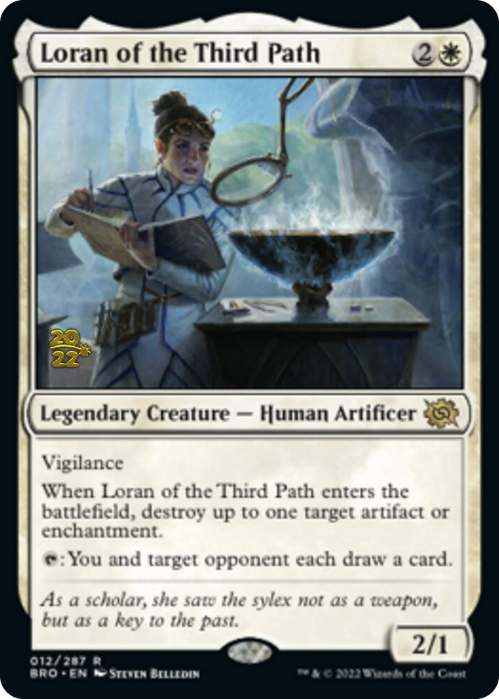 0012 Loran of the Third Path R Prerelease Cards