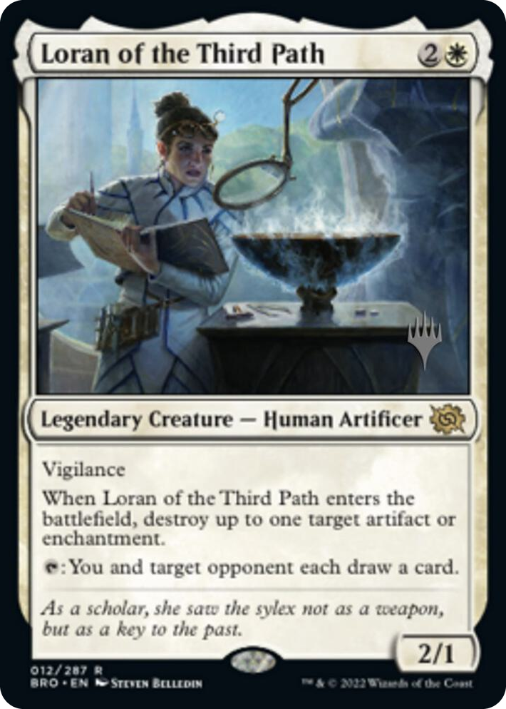 0012 Loran of the Third Path R Promo Pack: The Brothers' War