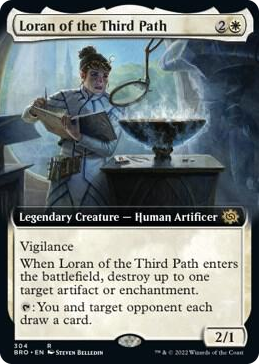 0304 Loran of the Third Path (Extended Art) R The Brothers' War