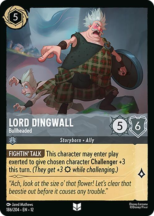 0186 Lord Dingwall - Bullheaded Uncommon Wilds Unknown