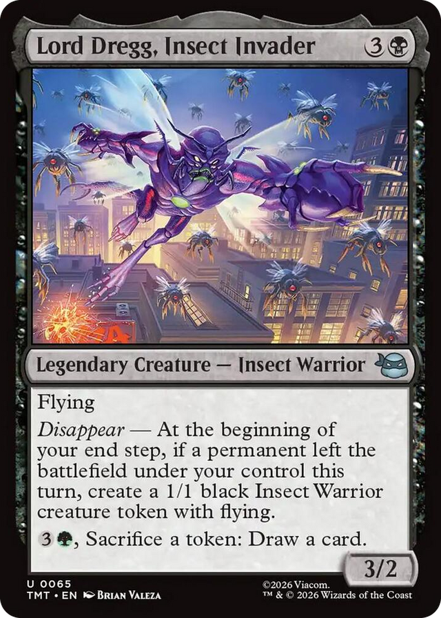 0065 Lord Dregg, Insect Invader U Teenage Mutant Ninja Turtles