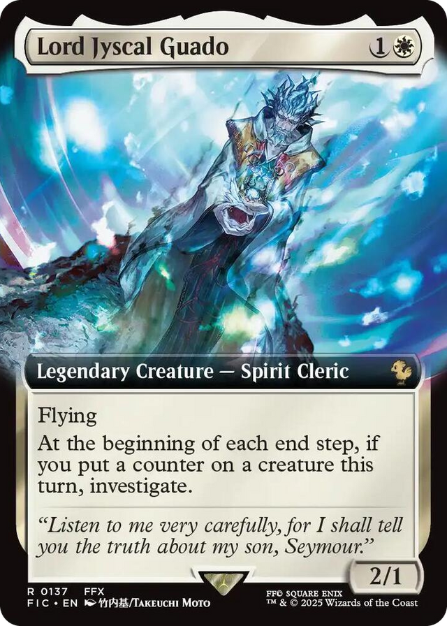 0137 Lord Jyscal Guado (Extended Art) R Commander: FINAL FANTASY