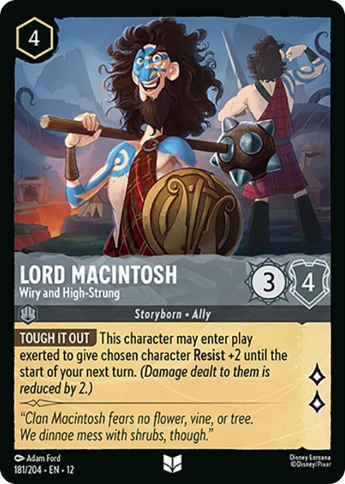 0181 Lord Macintosh - Wiry and High-Strung Uncommon Wilds Unknown