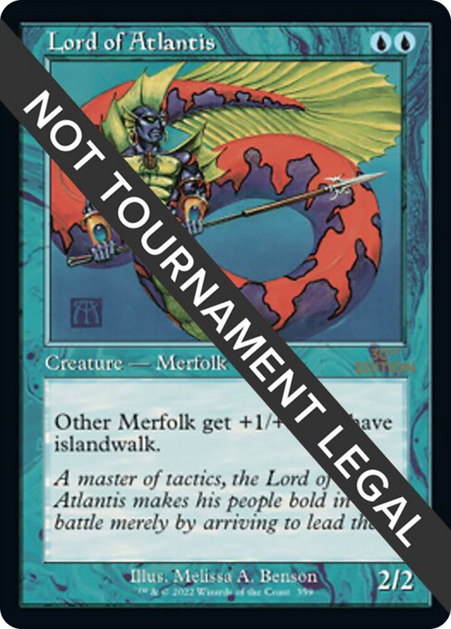 0359 Lord of Atlantis (Retro Frame) R 30th Anniversary Edition