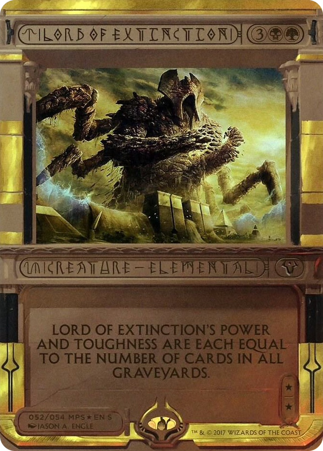 Lord of Extinction #52 M - Masterpiece Series: Amonkhet Invocations Pokemon card