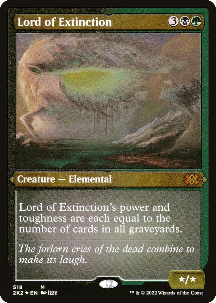 0518 Lord of Extinction (Foil Etched) M Double Masters 2022