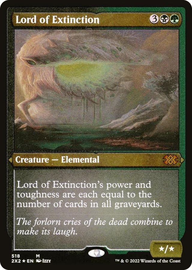 0518 Lord of Extinction (Foil Etched) M Double Masters 2022