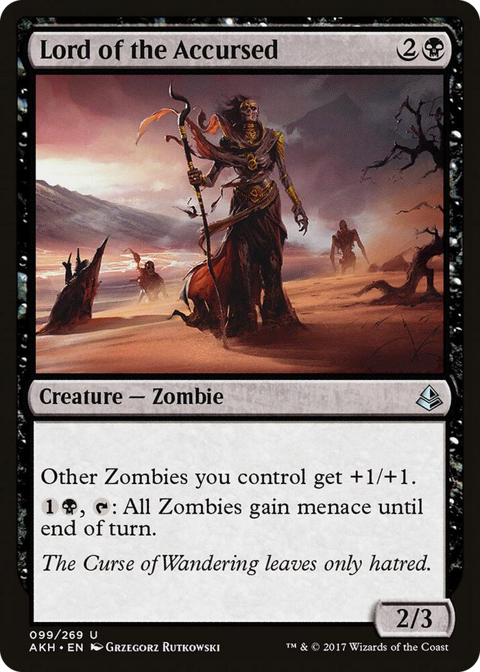 Lord of the Accursed #99 U - Amonkhet Pokemon card