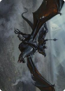 0064 Lord of the Nazgul Art Card S Art Series: Universes Beyond: The Lord of the Rings: Tales of Middle-earth