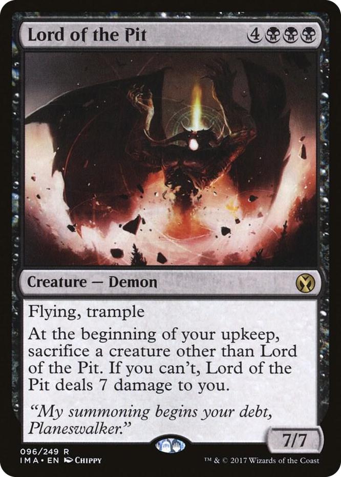 0096 Lord of the Pit R Iconic Masters