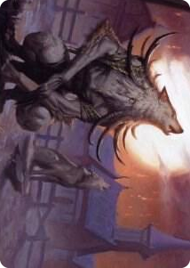 0064 Lord of the Ulvenwald Art Card S Art Series: Innistrad: Midnight Hunt