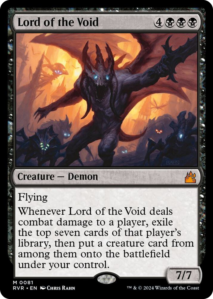 Lord of the Void #81 M - Ravnica Remastered Pokemon card
