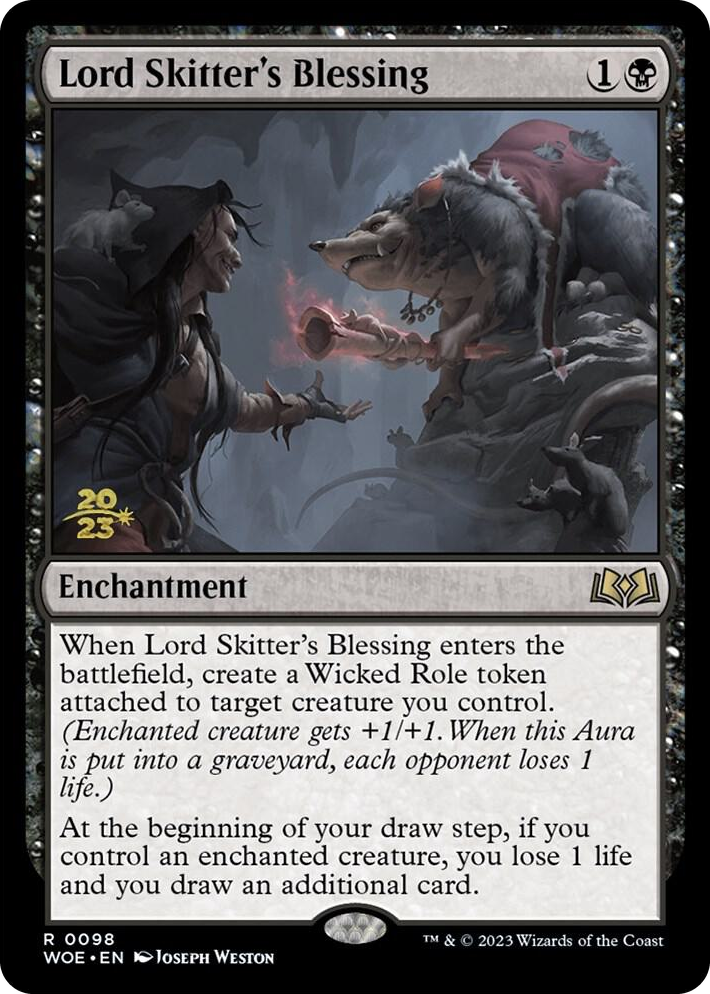 0098 Lord Skitter's Blessing R Prerelease Cards