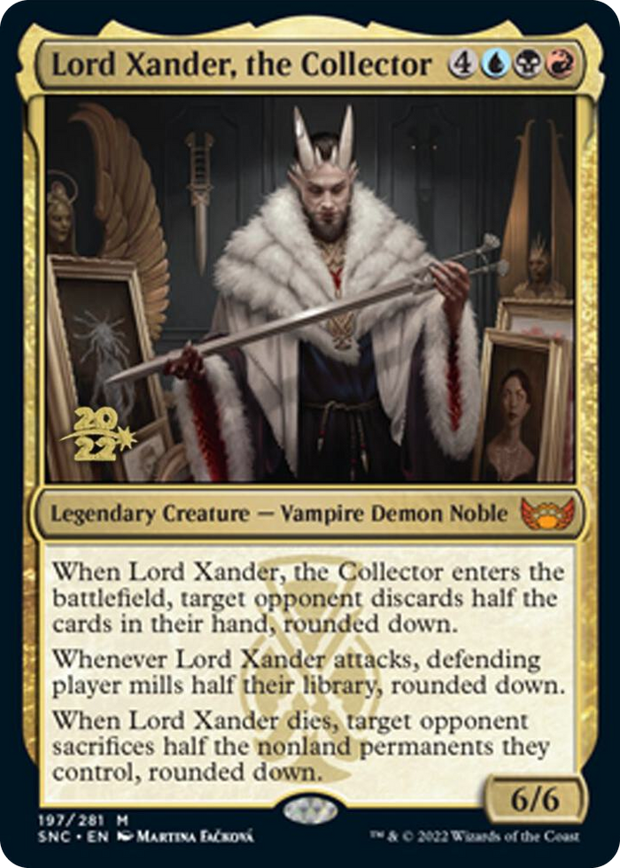 Lord Xander, the Collector #197 M - Prerelease Cards Pokemon card