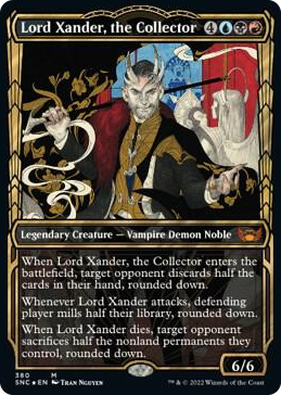0380 Lord Xander, the Collector (Gilded Foil) M Streets of New Capenna