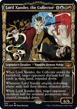 0380 Lord Xander, the Collector (Gilded Foil) M Streets of New Capenna