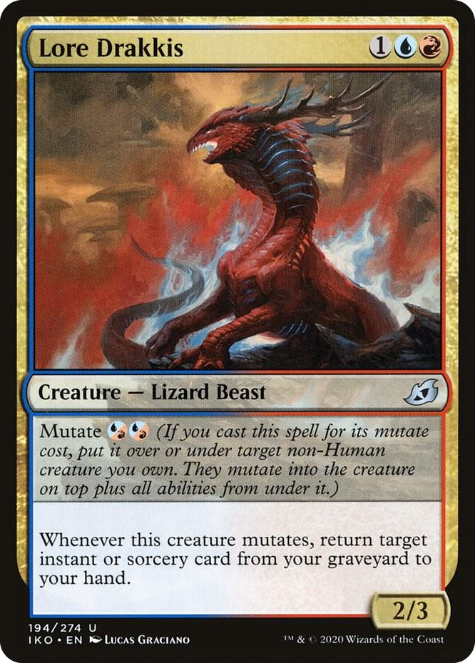 0194 Lore Drakkis U Lair of Behemoths