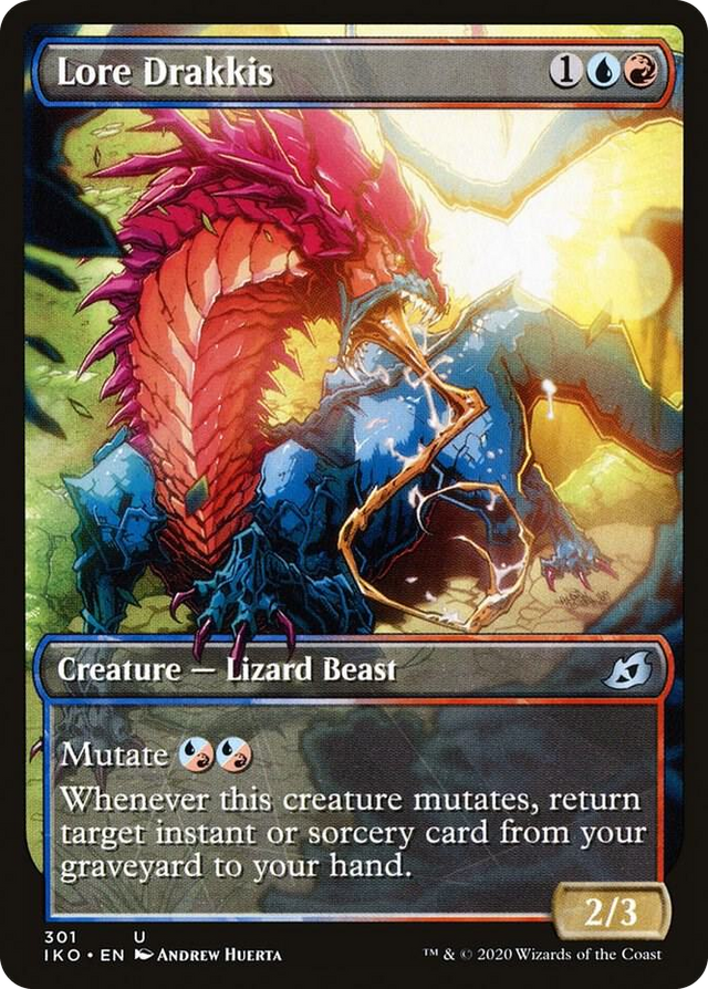 0301 Lore Drakkis (Showcase) U Lair of Behemoths