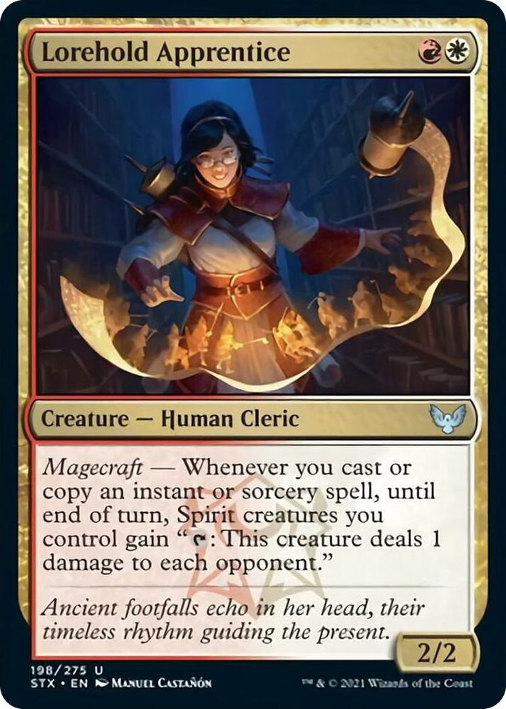 0198 Lorehold Apprentice U Strixhaven: School of Mages