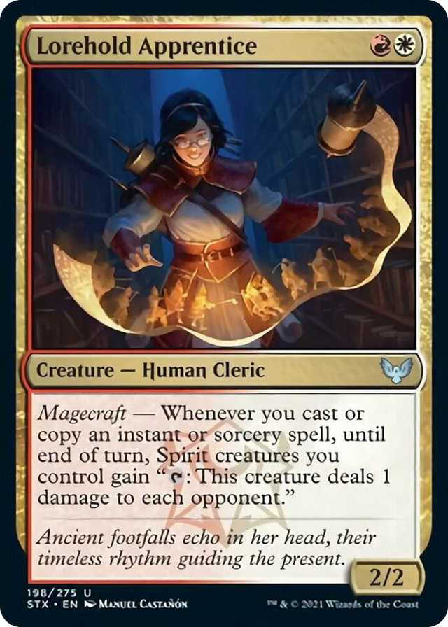 0198 Lorehold Apprentice U Strixhaven: School of Mages