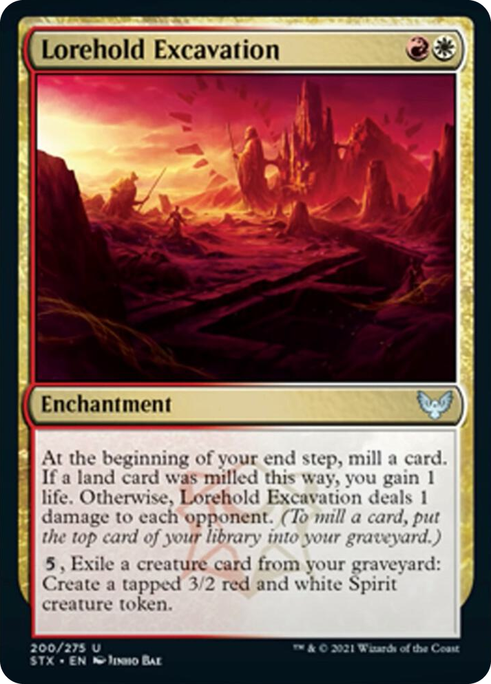 0200 Lorehold Excavation U Strixhaven: School of Mages