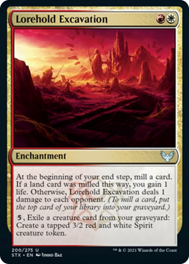 0200 Lorehold Excavation U Strixhaven: School of Mages