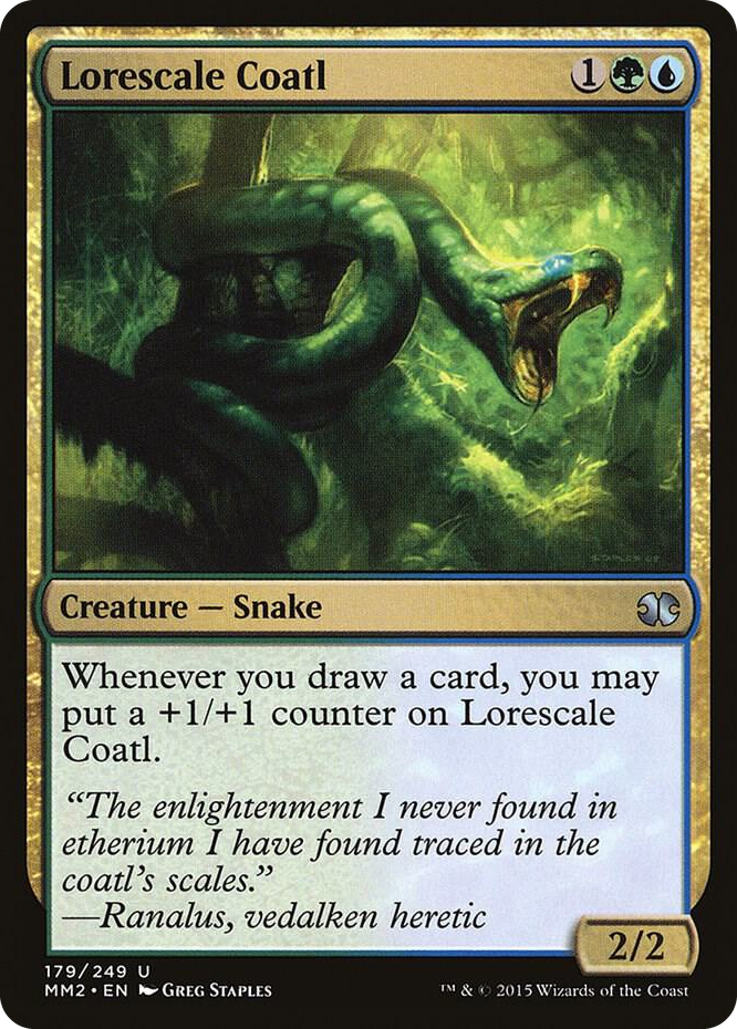 0179 Lorescale Coatl U Modern Masters 2015
