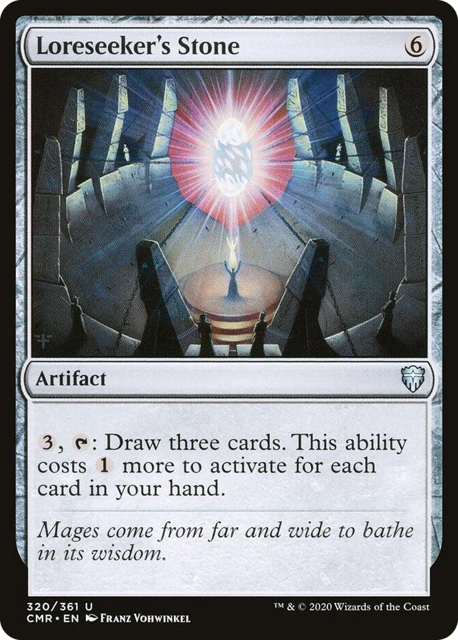 0320 Loreseeker's Stone U Commander Legends