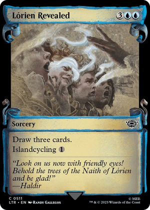 0511 Lorien Revealed (Showcase Scrolls) C Universes Beyond: The Lord of the Rings: Tales of Middle-earth