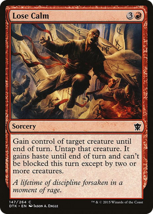 0147 Lose Calm C Dragons of Tarkir