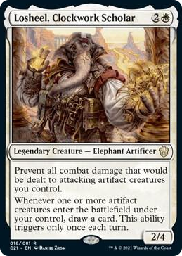 0018 Losheel, Clockwork Scholar R Commander 2021