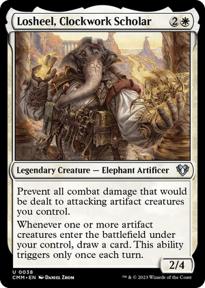 0038 Losheel, Clockwork Scholar U Commander Masters