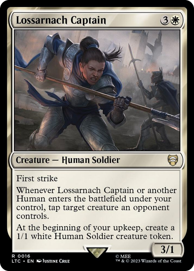 0016 Lossarnach Captain R Commander: The Lord of the Rings: Tales of Middle-earth