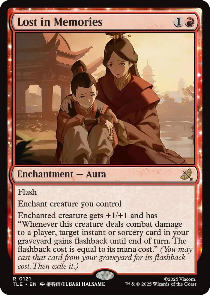 Lost in Memories #121 R - The Last Airbender: Eternal-Legal Pokemon card