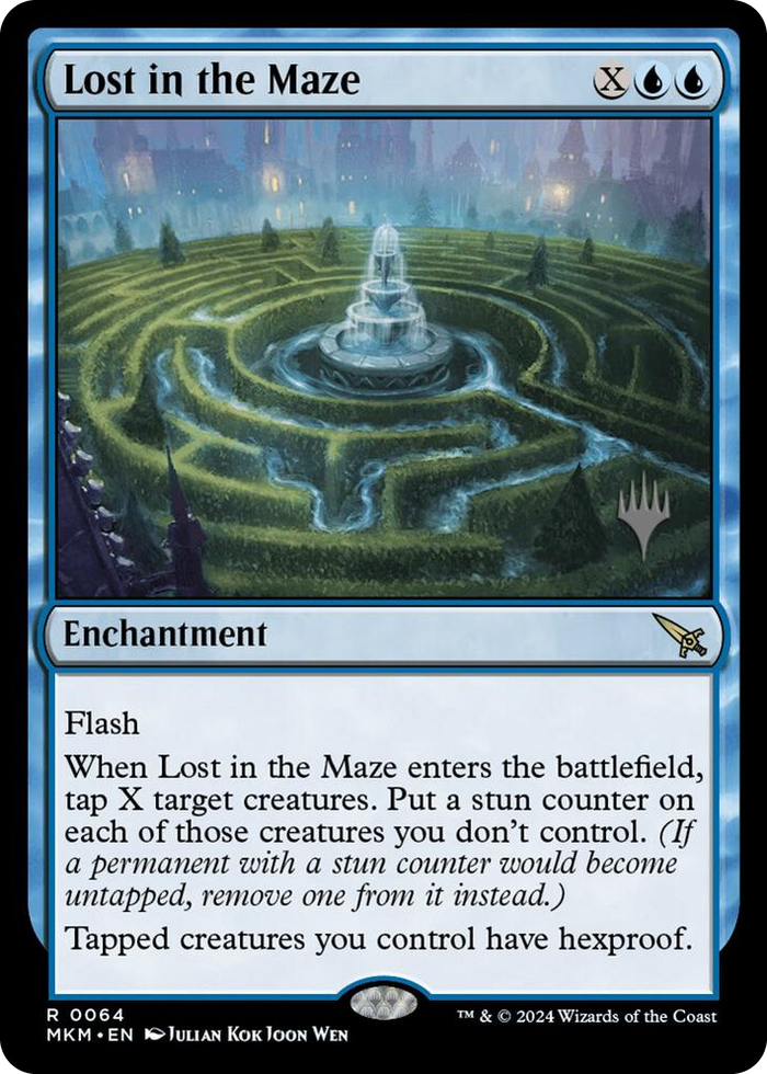 Lost in the Maze #64 R - Promo Pack: Murders at Karlov Manor Pokemon card
