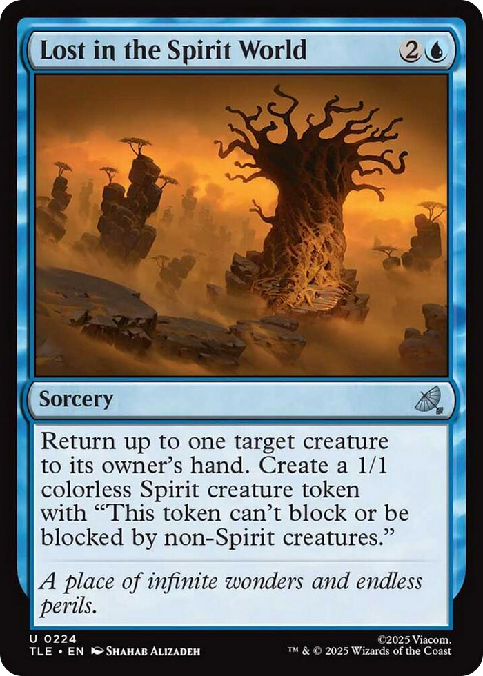 Lost in the Spirit World #224 U - The Last Airbender: Eternal-Legal Pokemon card