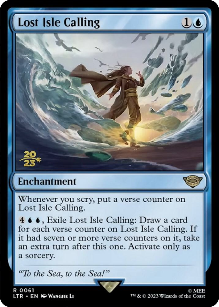 0061 Lost Isle Calling R Prerelease Cards