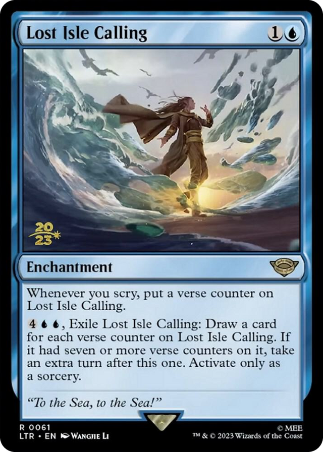 0061 Lost Isle Calling R Prerelease Cards