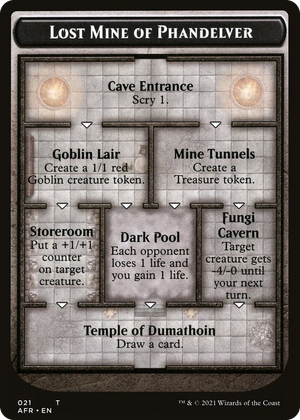 0021 Lost Mine of Phandelver // Goblin Double-Sided Token T Adventures in the Forgotten Realms