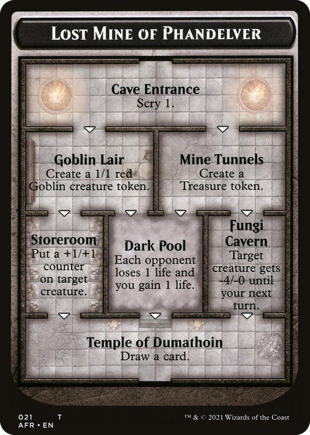 0021 Lost Mine of Phandelver // Goblin Double-Sided Token T Adventures in the Forgotten Realms