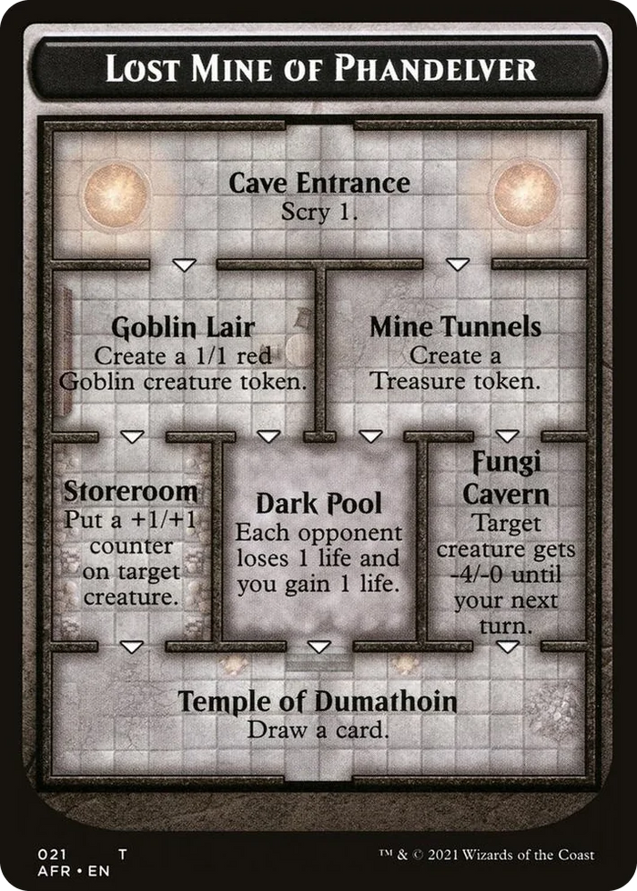 0021 Lost Mine of Phandelver // Goblin Double-Sided Token T Adventures in the Forgotten Realms