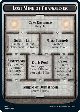 0021 Lost Mine of Phandelver // Skeleton Double-Sided Token T Adventures in the Forgotten Realms