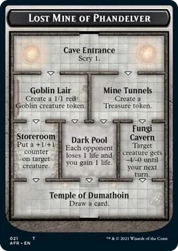 0021 Lost Mine of Phandelver // Skeleton Double-Sided Token T Adventures in the Forgotten Realms
