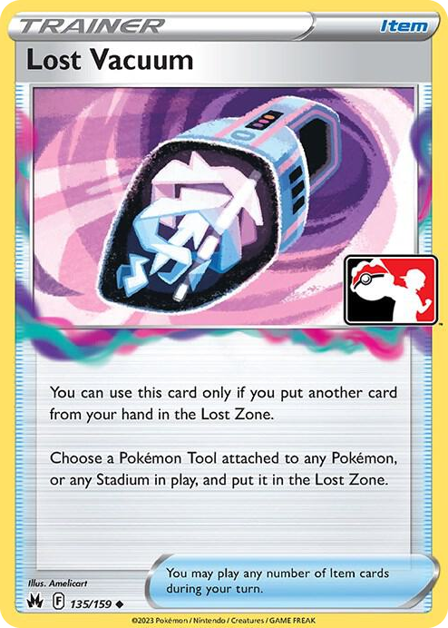 0135 Lost Vacuum Uncommon Prize Pack Series Cards