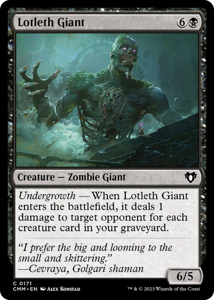 0171 Lotleth Giant C Commander Masters