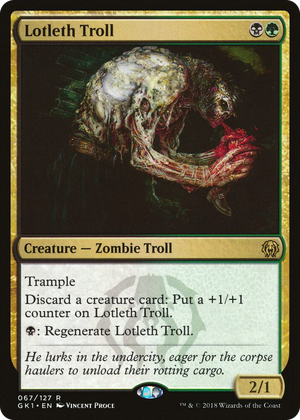 0067 Lotleth Troll R Guilds of Ravnica: Guild Kits