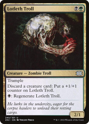 0245 Lotleth Troll U Double Masters 2022
